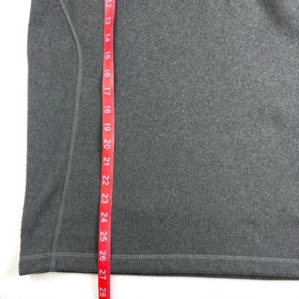 The North Face Men's Charcoal Heather 1/2 Zip Skyline Fleece Pullover Jacket (M)